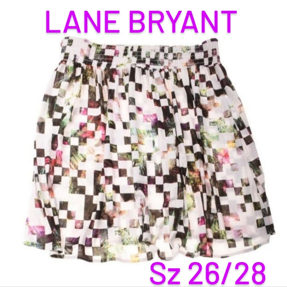 NWOT LANE BRYANT Skater Skirt- Sz 26/28